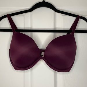 Maroon VS Super Push Up Bra